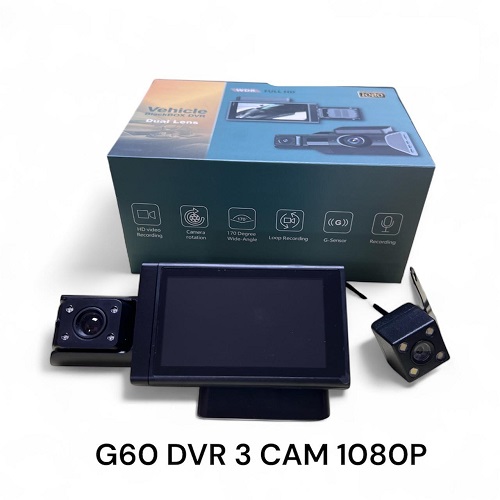 DVR 3 Caméra De Voiture G60