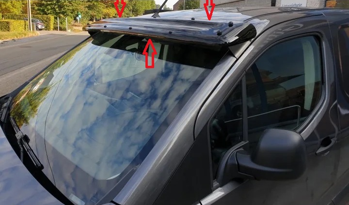 casquette pare brise Combo