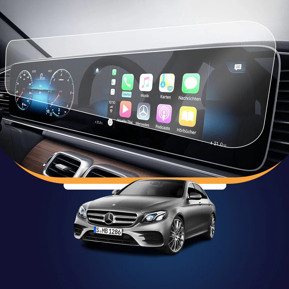 Verre Trempé de Protection pour Écran Voiture et Cockpit Digital mercedes classe E
