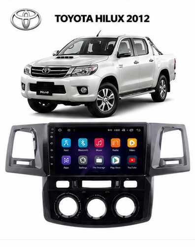 Poste Radio Android sur mesure pour Toyota Hilux (2012+)