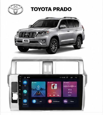 Poste Radio Android sur mesure pour Toyota Land Cruiser Prado (2018+)