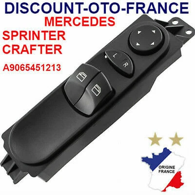 Bouton lève-vitre électrique sur mesure pour Mercedes-Benz Sprinter / Volkswagen Crafter (2006-2016)