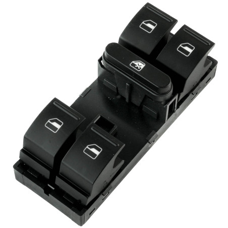 Interrupteur de lève-vitre pour Volkswagen Golf 5, Golf 6, Passat B6, Passat CC, Tiguan et Touran