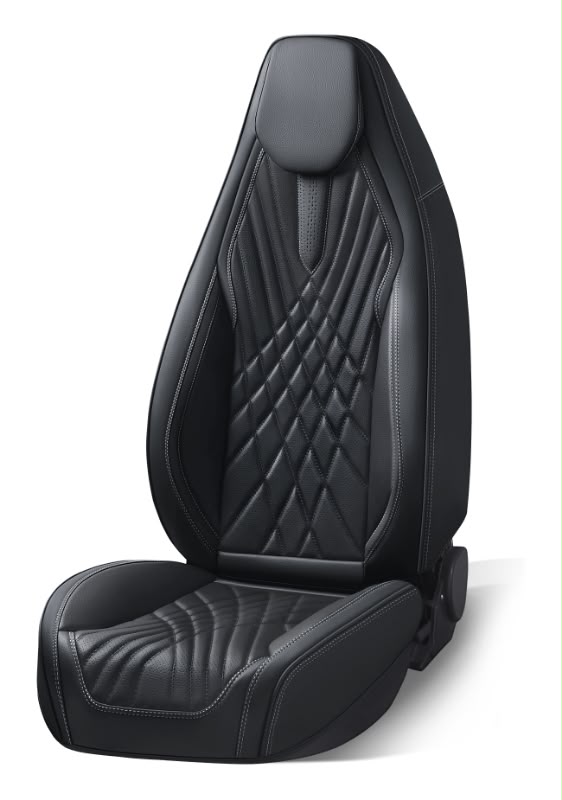 Housse de siège voiture en cuir – Style Sport