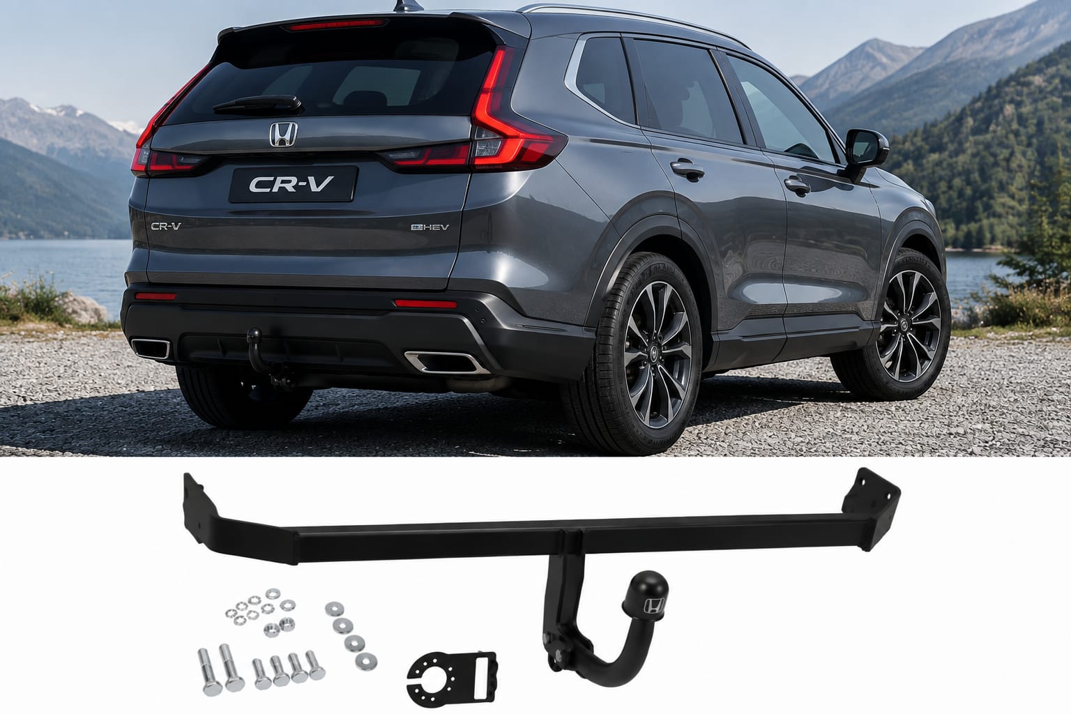 Attelage de remorque fixe pour Honda CR-V 2023+