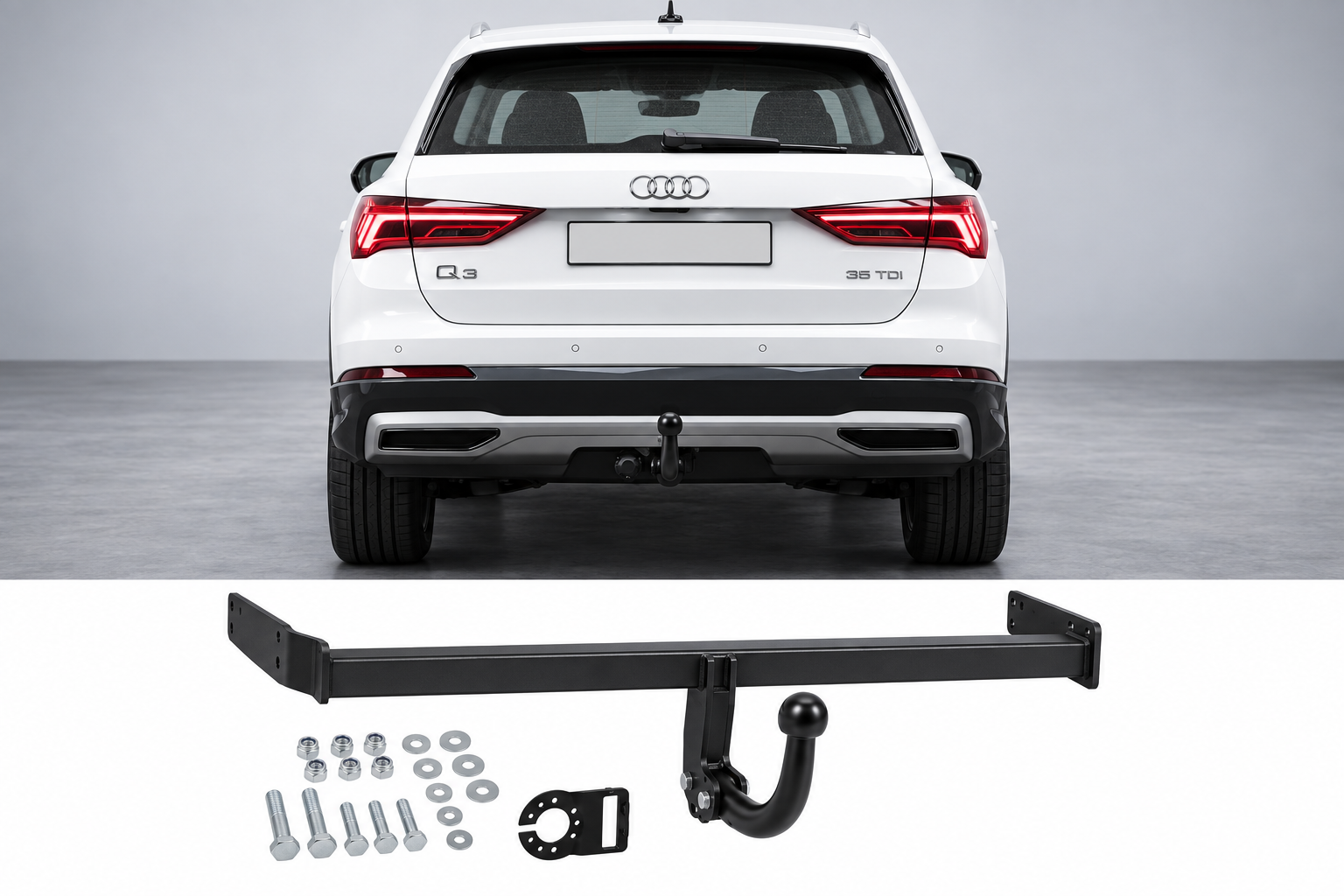Attelage remorque fixe Audi Q3 2018–2025/2026