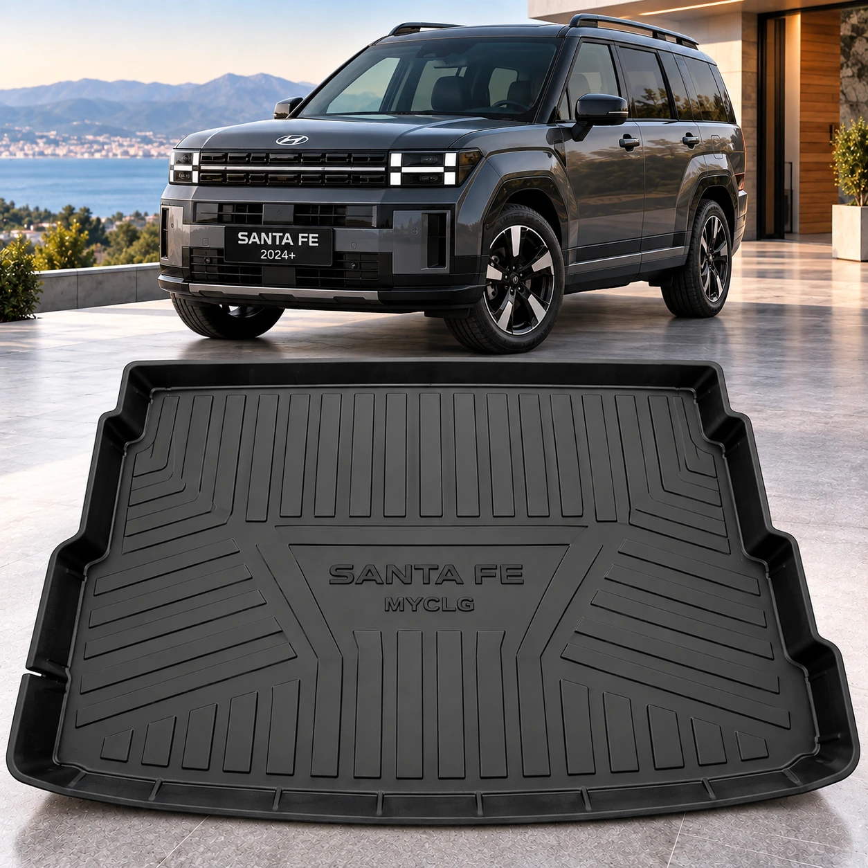 Tapis de Coffre Hyundai Santa Fe 2024+