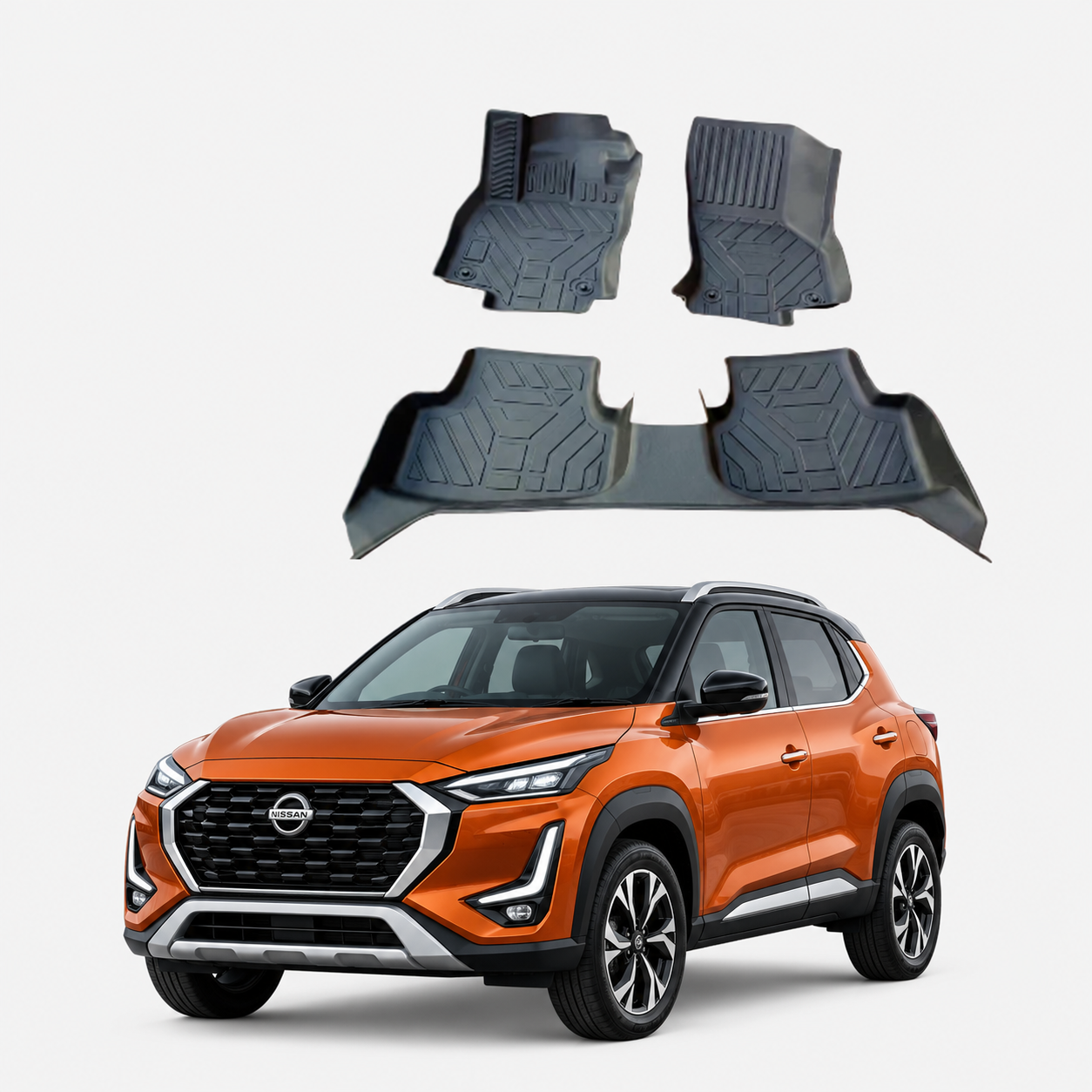 Tapis de Sol 7D Sur Mesure Nissan Magnite 2025+